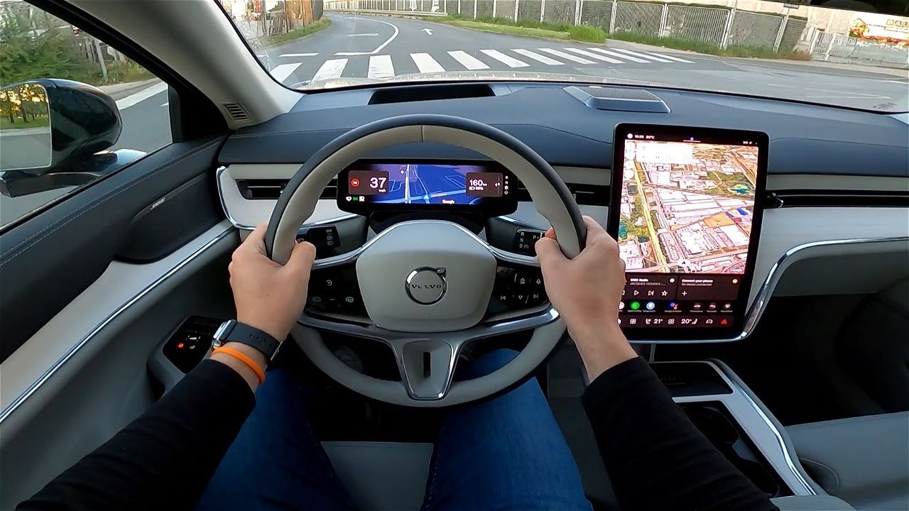 2025 Volvo EX90 [111 kWh, 517 HP] POV Test drive | Full-in depth review CARiNIK