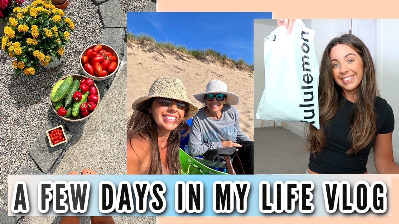 LULULEMON HAUL, GARDEN UPDATES, & PARENTS VISIT