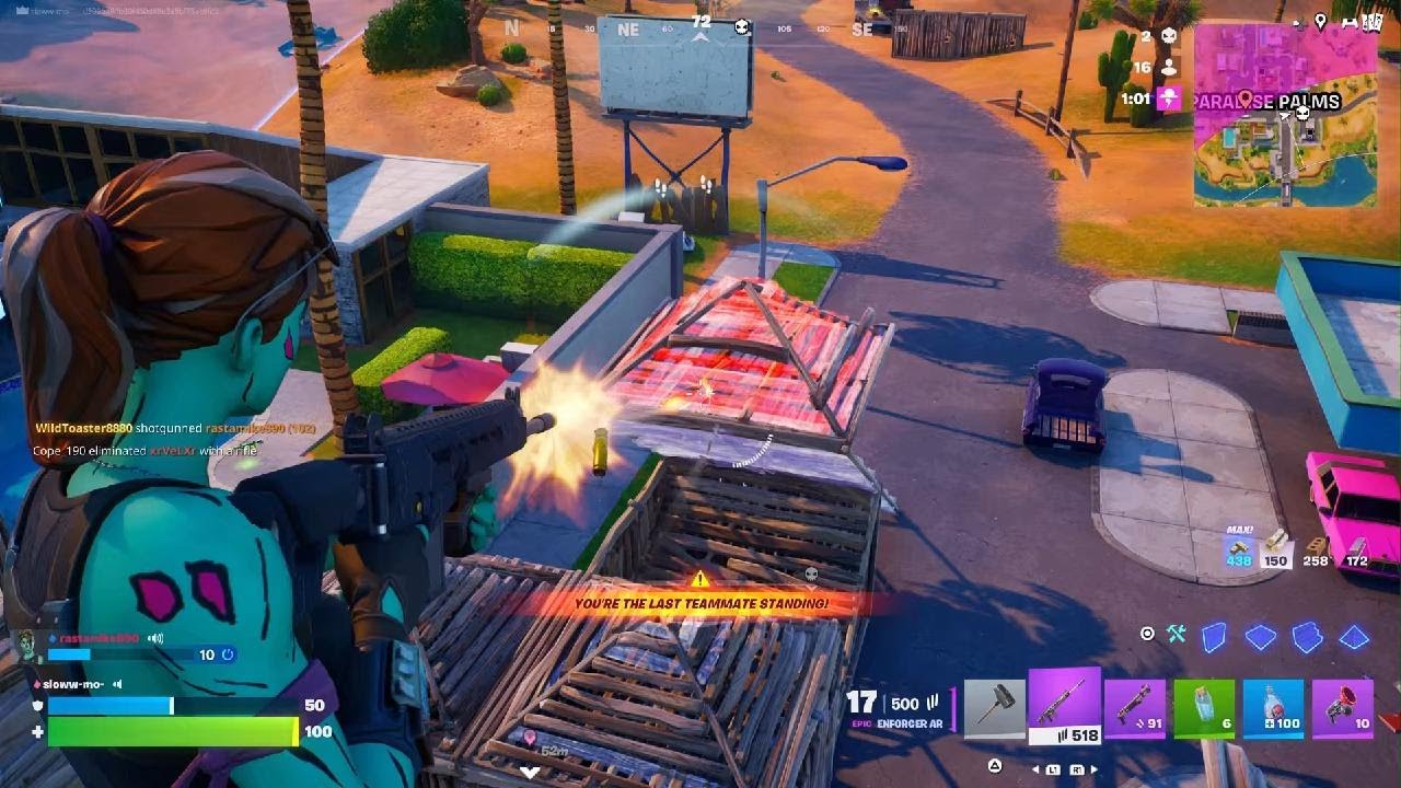 Fortnite reload Duos.
