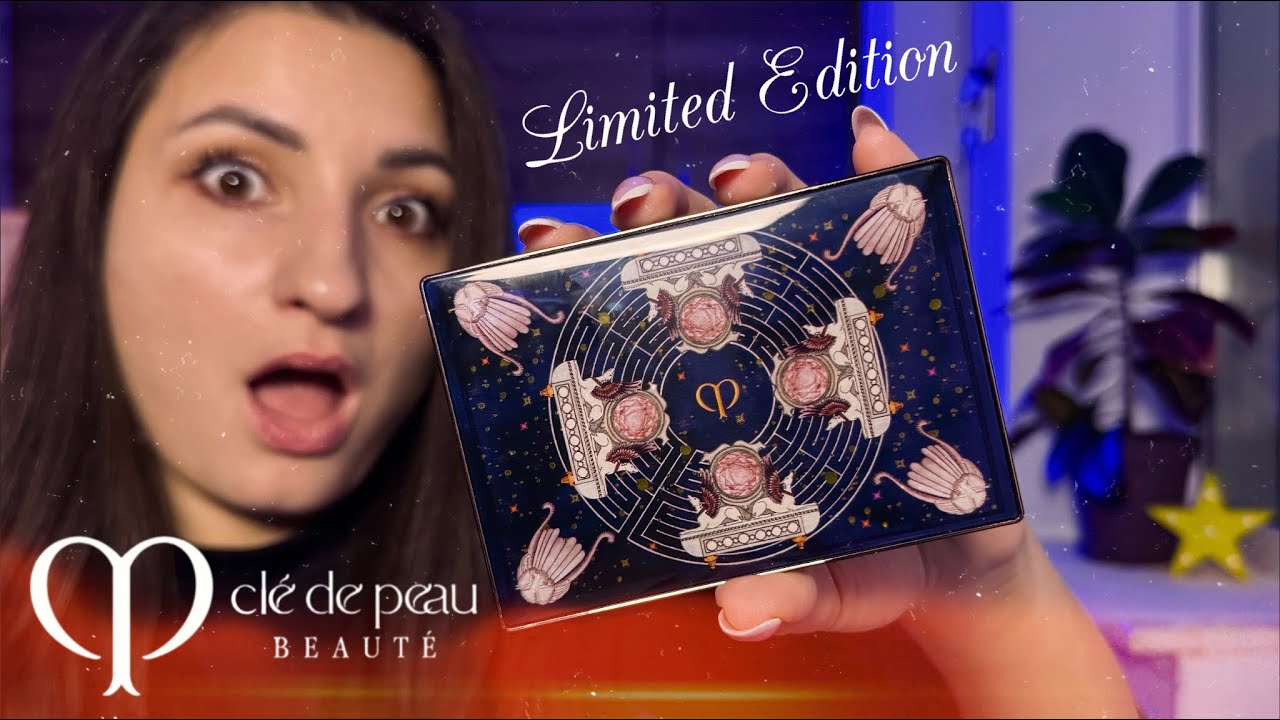 АСМР ✨ ОГЛЯД КОЛЕКЦІЙНОЇ ПАЛЕТКИ від Cle De Peau Beaute 😍 свотчі та історія бренду