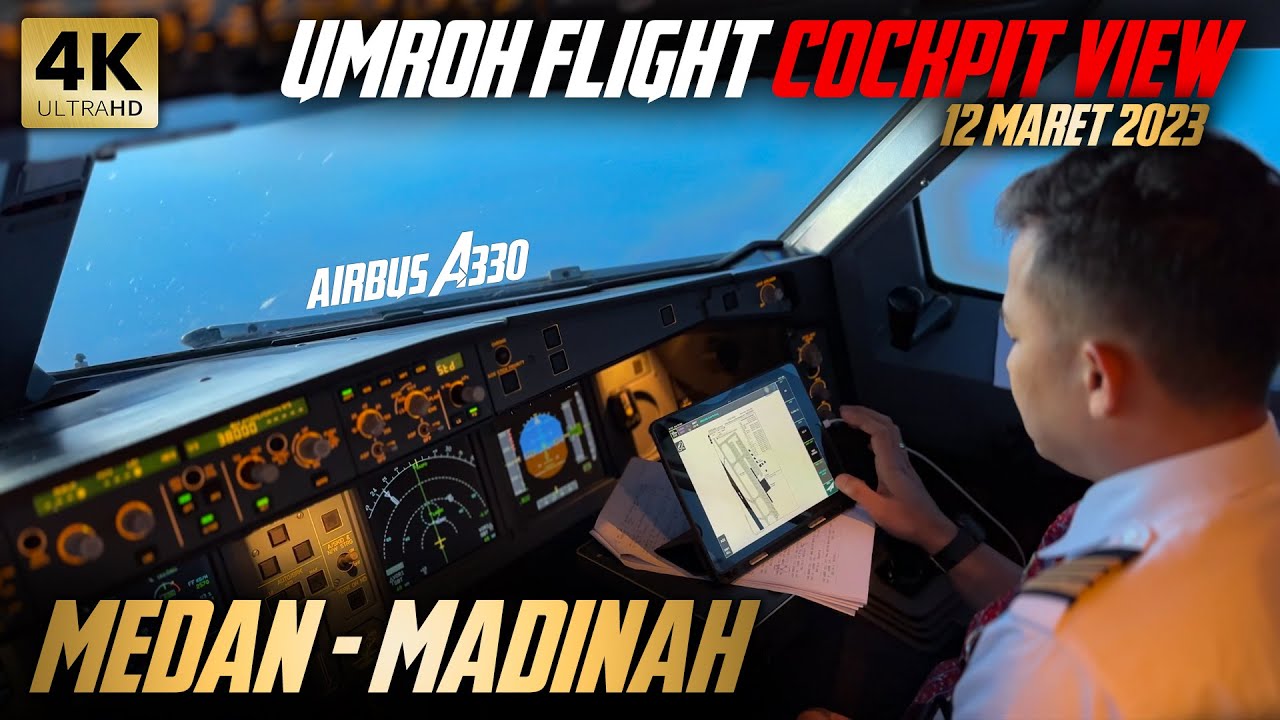 PENERBANGAN UMROH LION AIR A330 MEDAN-ARAB SAUDI