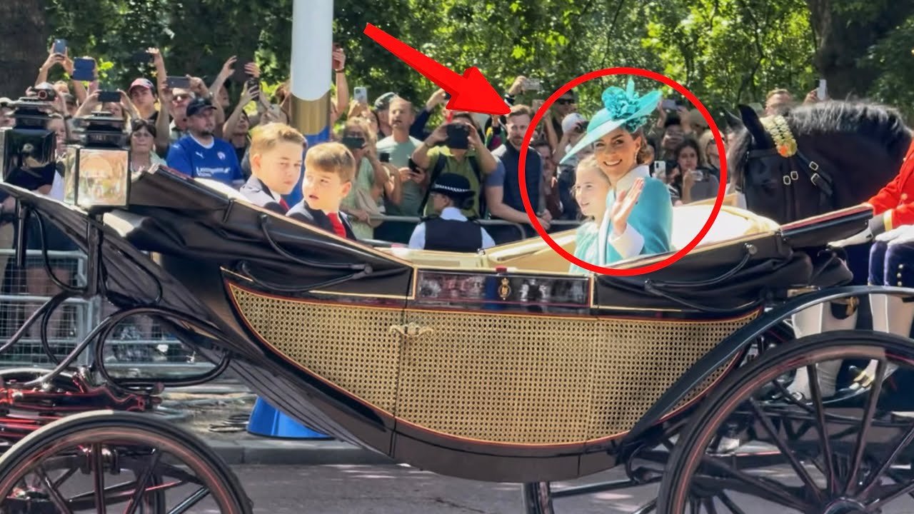All Cheers for Princess Catherine & Family! 🧡 Who’s Ready for The King’s Parade this year?!