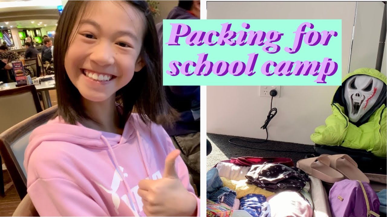 Packing For My First School Camp 2020