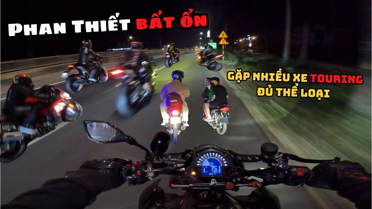 PHAN THIẾT TRONG ĐÊM CÙNG LTP TEAM | TOUR Z900 ĐẦU TIÊN