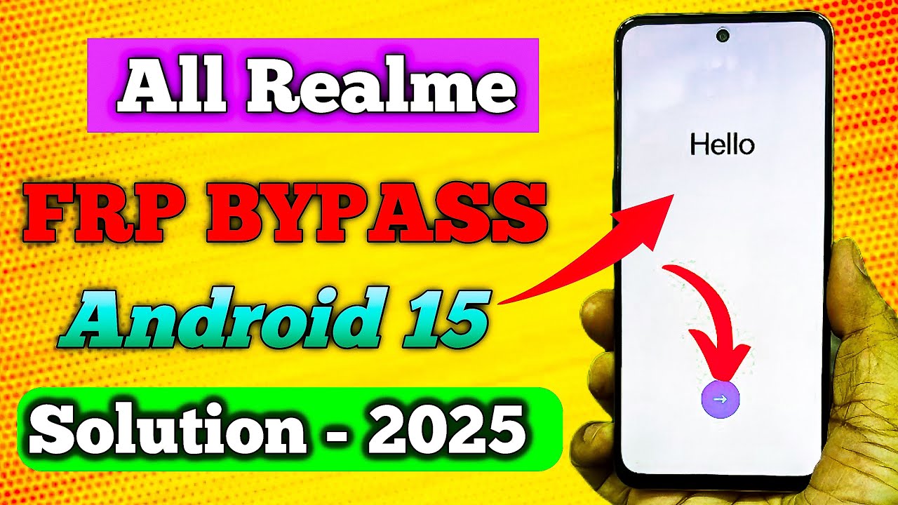 Android 15 : All Oppo / Realme  FRP Bypass - Google Account Remove | Realme Frp Bypass Android 15