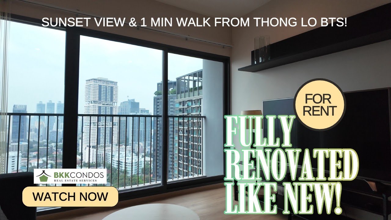 Noble Remix 1 Bedroom Condo for Rent Near Thong Lo BTS | Bangkok, Thailand