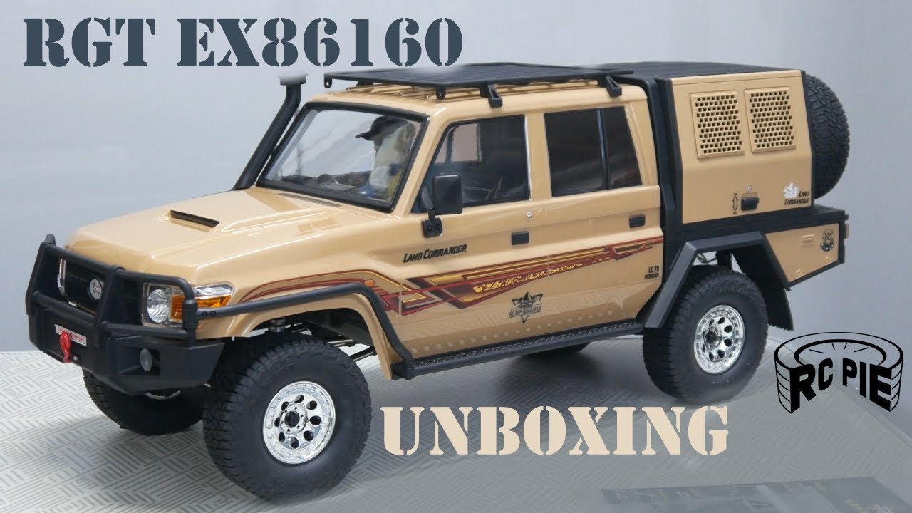 Распаковка RGT EX86160 Land Commander