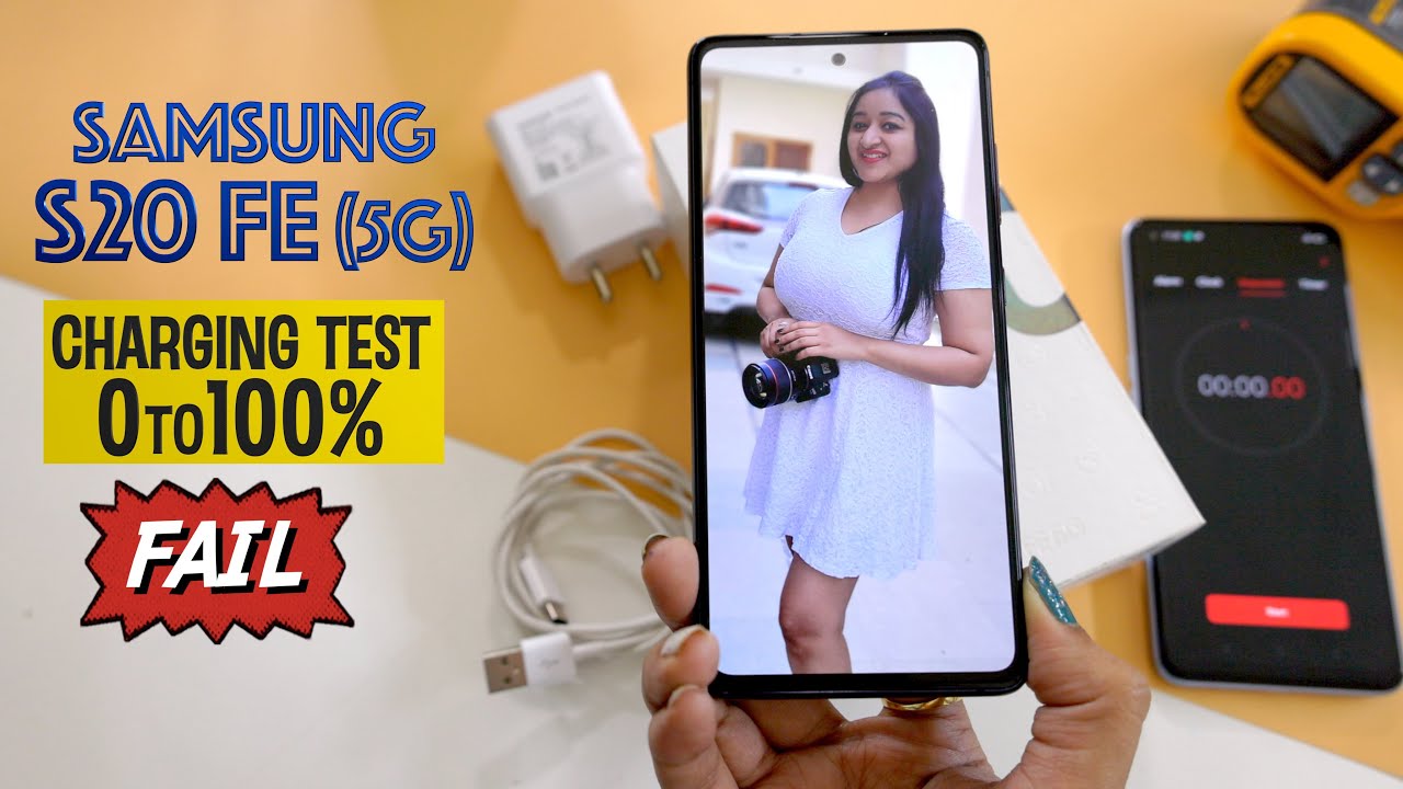Samsung Galaxy S20 FE 5G - Charging Test (0%-100%)