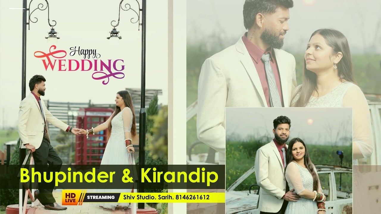 🔴Live Wedding Ceremony || Bhupinder & Kirandip || 05. 03. 2026. || Shiv Studio. 8146261612