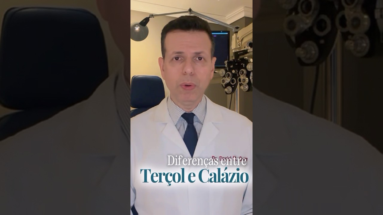Ter&ccedil;ol ou cal&aacute;zio? Eles  t&ecirc;m causas, evolu&ccedil;&atilde;o e tratamentos diferentes. #medico #olhos #ter&ccedil;ol
