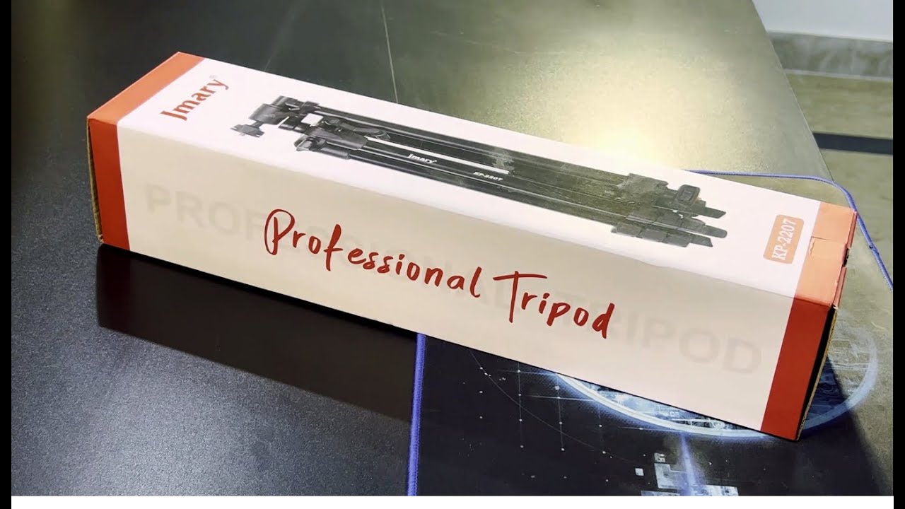 Unboxing and Review of JMary Tripod KP-2207 - The Best Tripod for Your Next Video Shoot