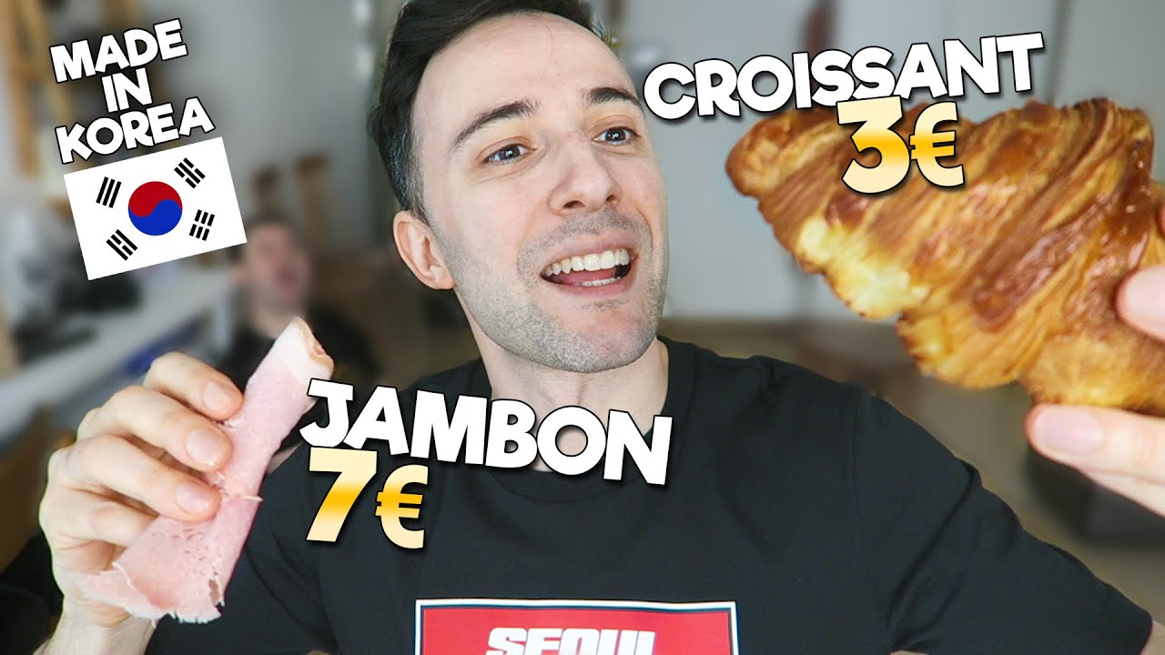 JE TESTE LES SPÉCIALITÉS FRANÇAISES EN CORÉE (grosse erreur ?)