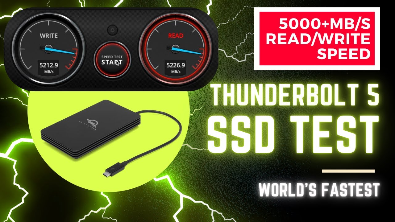 Testing the World's Fastest External SSD - Envoy Ultra Thunderbolt 5