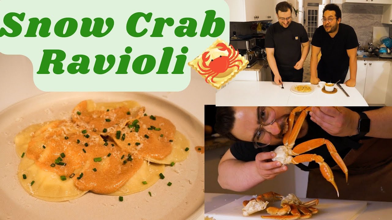 How to Make Snow Crab Ravioli