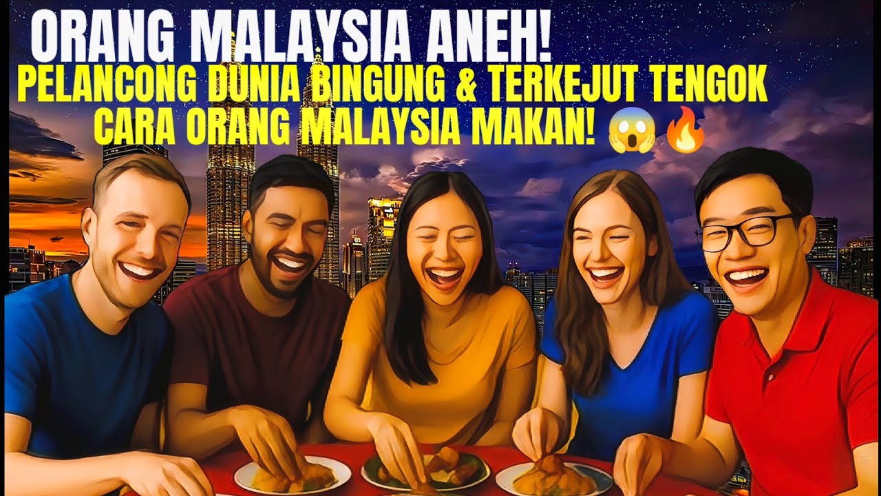 “Kenapa Pelancong Bingung Tengok Orang Malaysia Makan Guna Tangan? 😱🍽️”