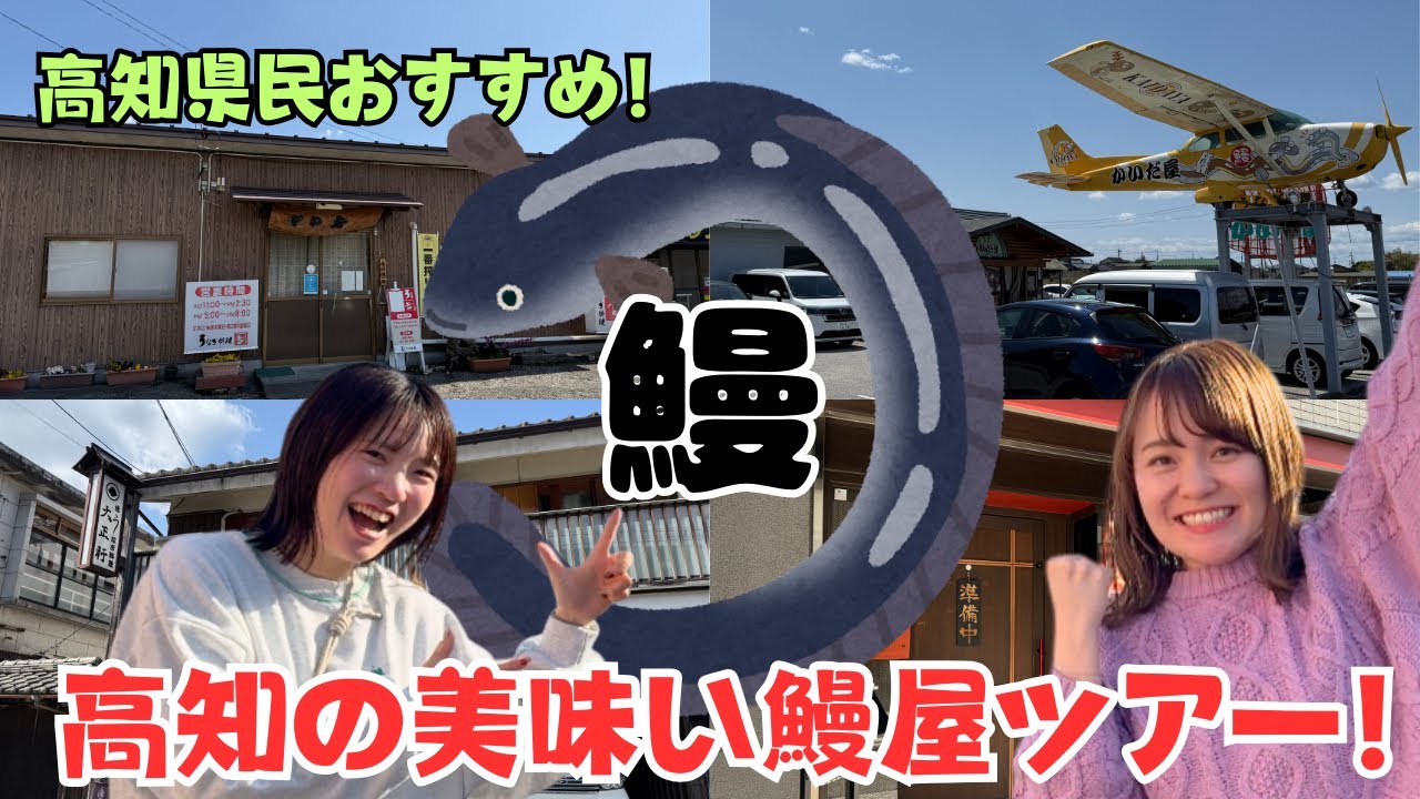【地元民が教える！】高知の美味い鰻屋ツアー♪