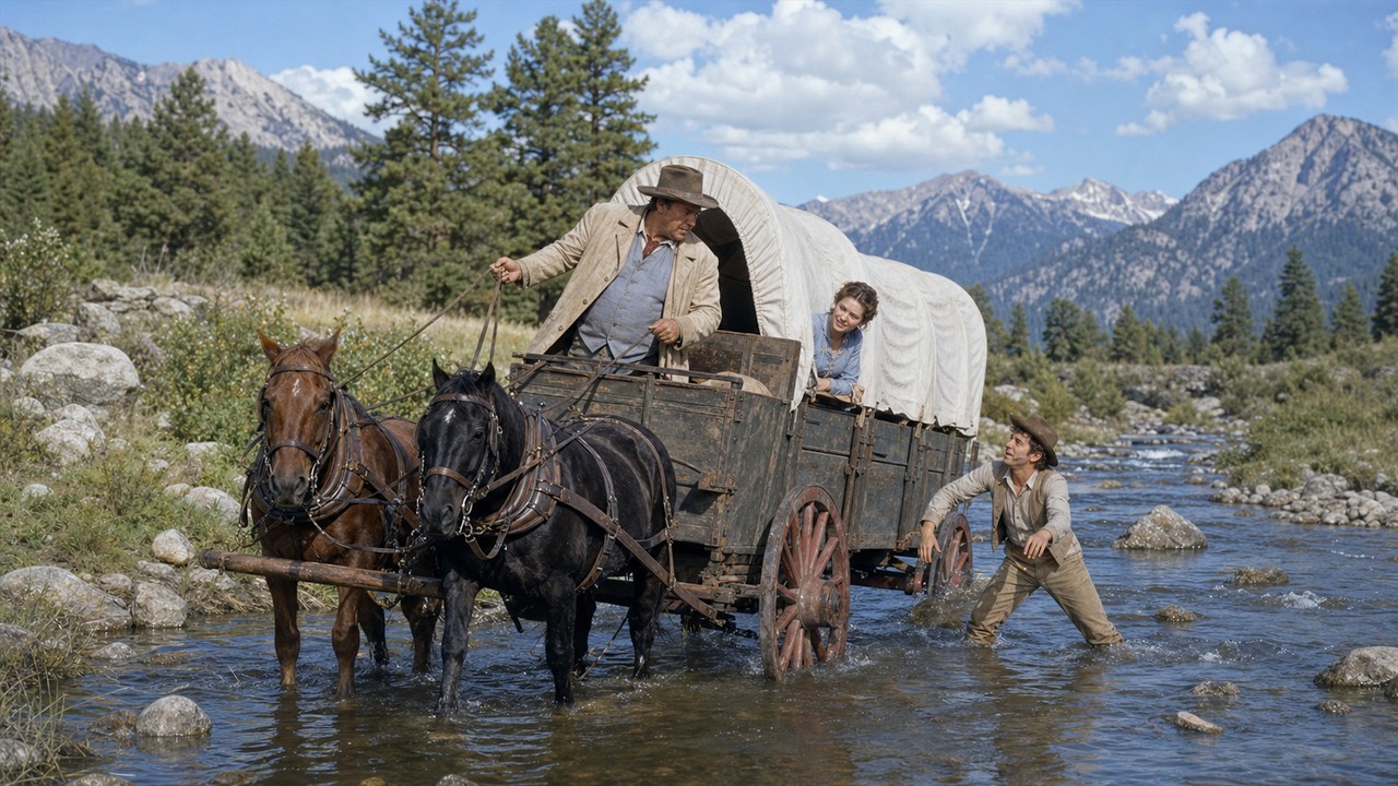 Western Comedy | Bob Denver Leads a Wild Wagon Train Adventure |The Wackiest Wagon Train in the West