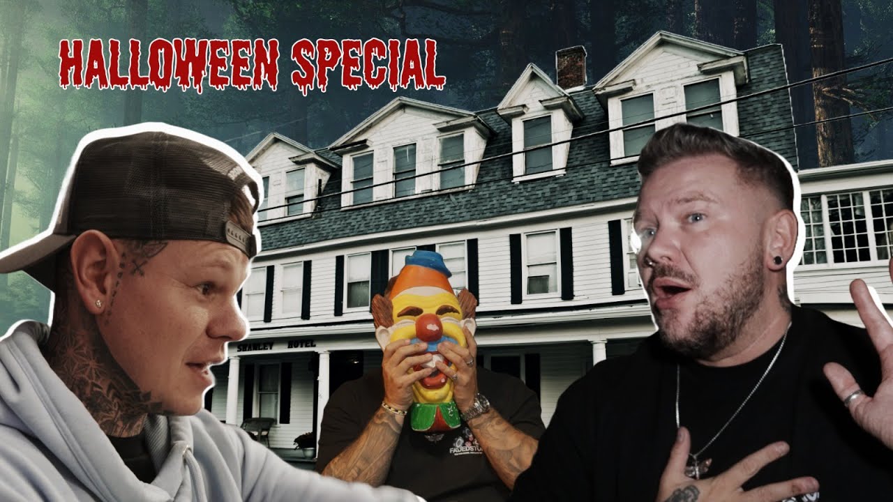 The haunted Shanley Hotel, on Halloween night! Very Scary