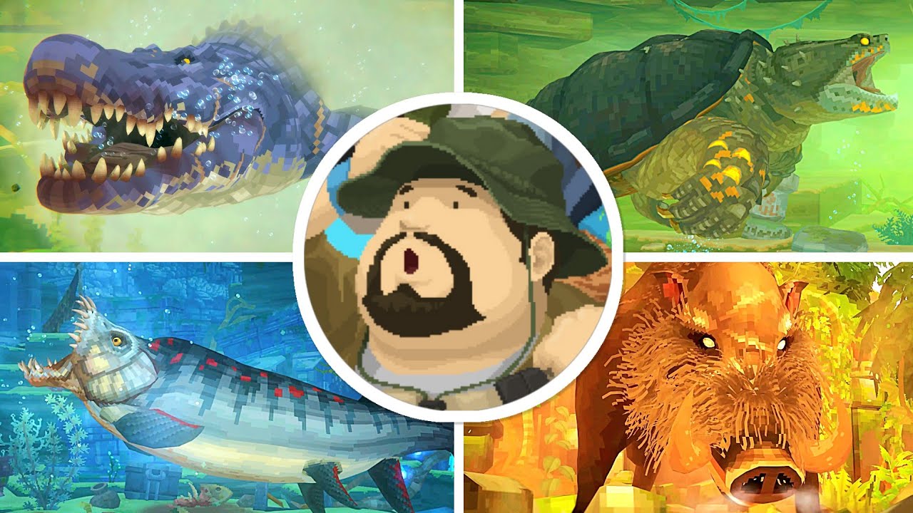 DAVE THE DIVER in The Jungle DLC - All Bosses + Ending [4K]