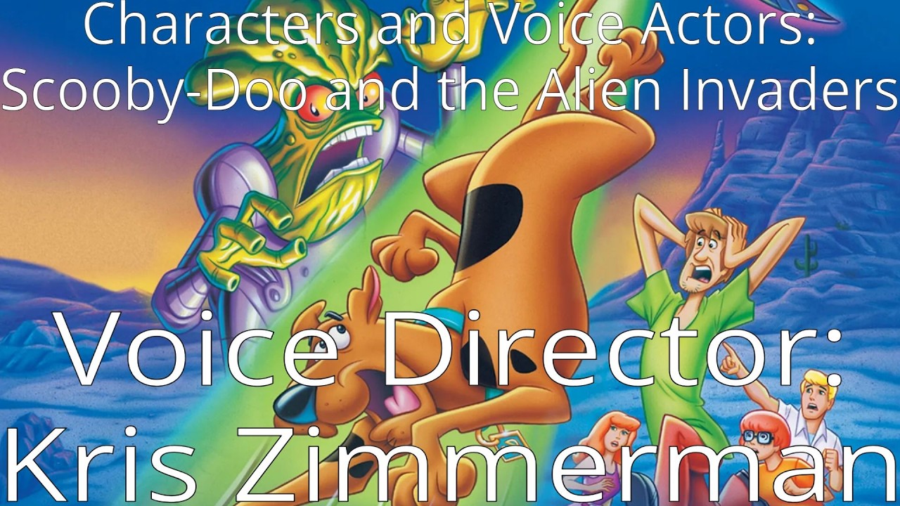 Characters and Voice Actors: Scooby-Doo and the Alien Invaders (2000)