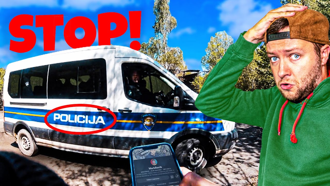 Verlaten LEGERBASIS in Kroatië *BEWAAKT door Politie*