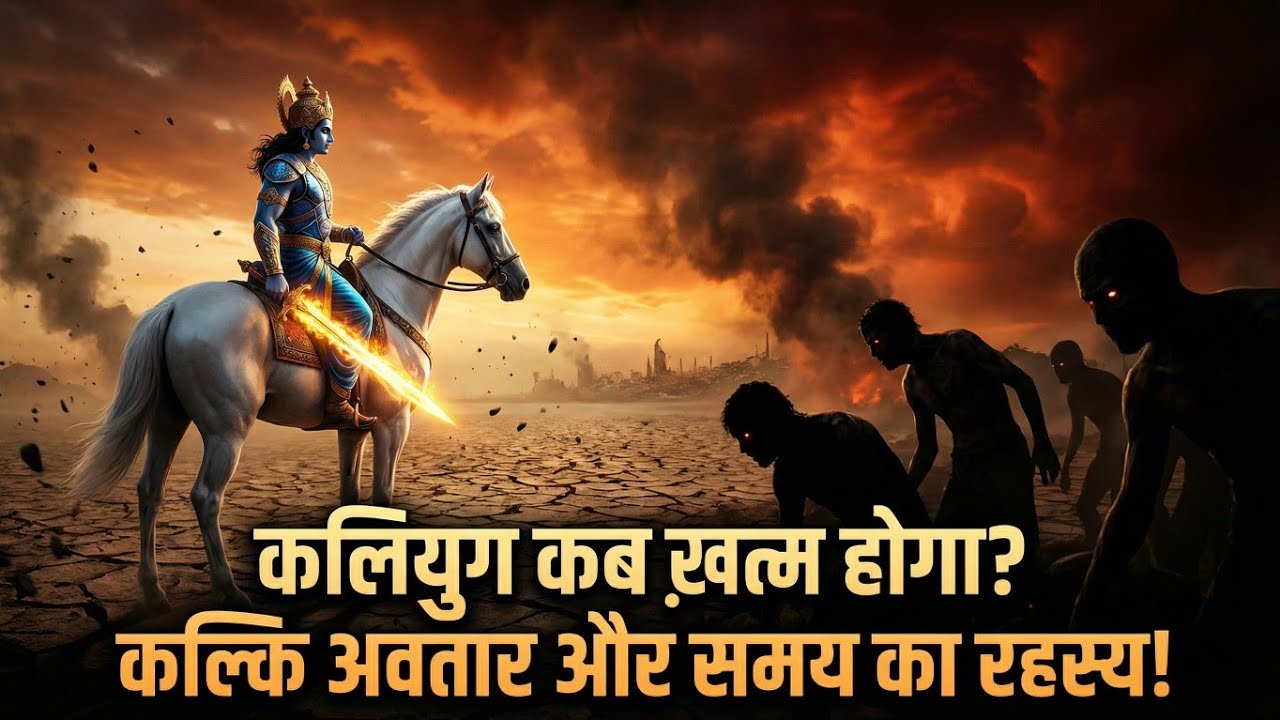 कलियुग कब खत्म होगा? कल्कि अवतार और समय का रहस्य! | #kaliyug #kalkiavatar #mythology