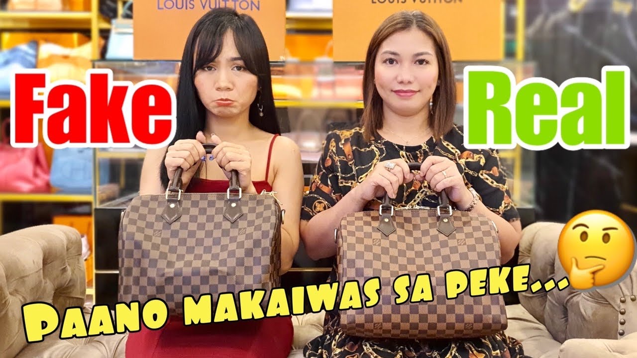 Real VS Fake Louis Vuitton Bandouliere Bag ( na-SCAM Sya! ) | Bag Talks by Anna