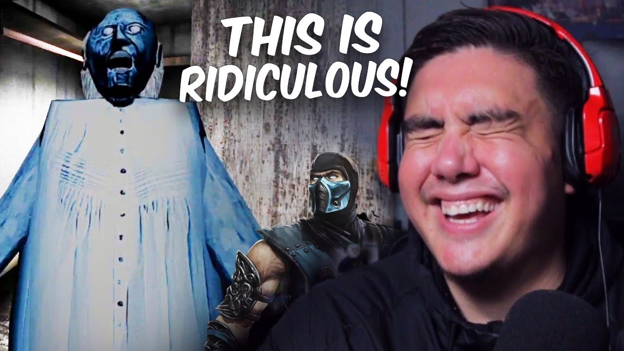 WE LITERALLY JUST DID A SUB ZERO FATALITY ON GRANNY | Granny UPDATE (Scary mobile game)