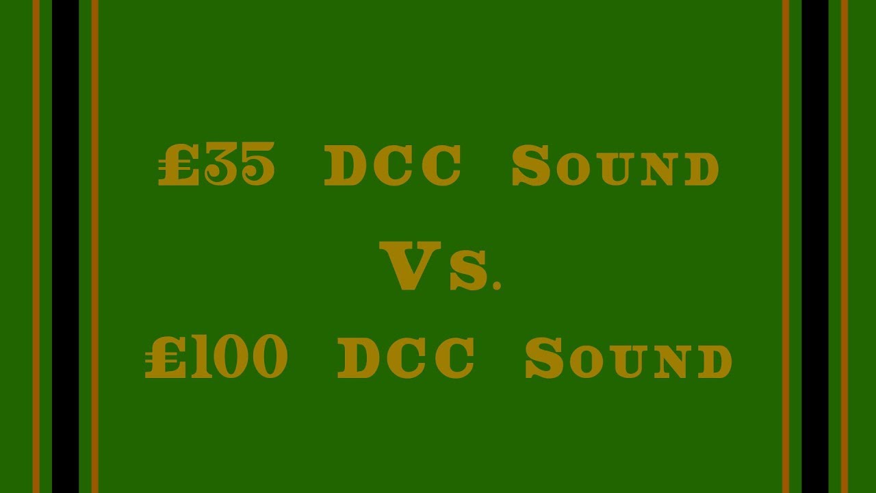 £35 DCC Sound vs £100 DCC Sound - TTS Showdown - SWAS Episode 22
