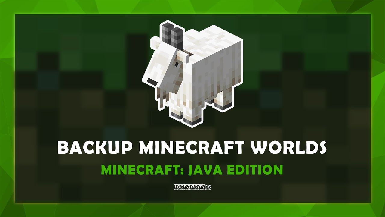 Как: резервное копирование и загрузка миров в Minecraft Java Edition &mdash; (быстро и просто)