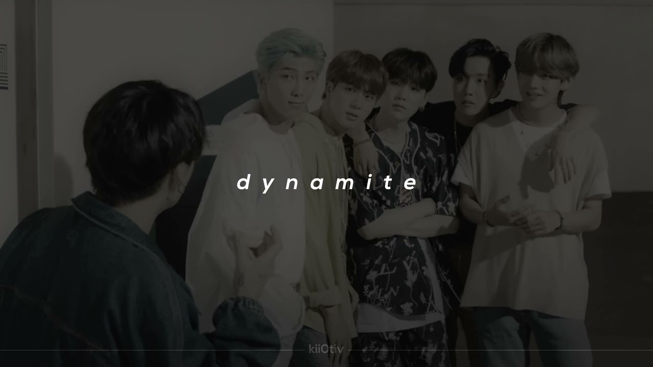 bts - dynamite (sped up + reverb)