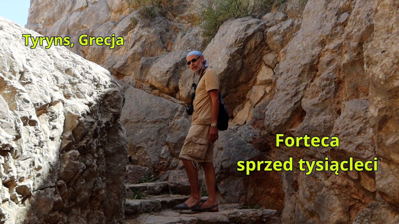 Tyryns, Grecja. Forteca sprzed tysiącleci o potężnych murach