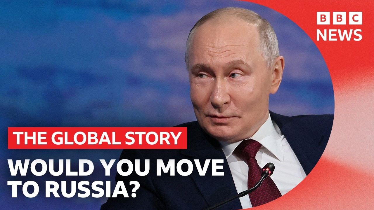 Why are Westerners moving to Russia? | BBC News
