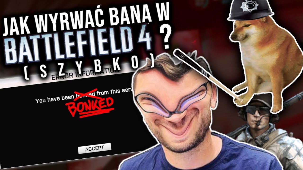 Jak WKURZYĆ ADMINA i WYRWAĆ BANA w Battlefield 4? 😤