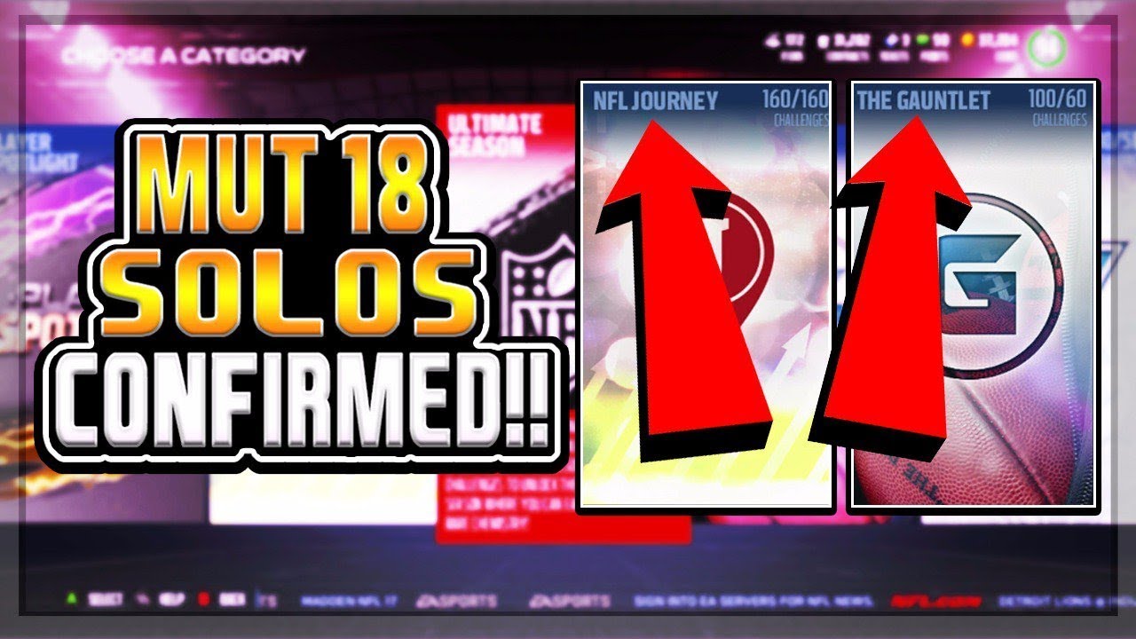 JOURNEY AND GAUNTLET CONFIRMED IN MUT 18!!!!!! PLENTY OF SOLOS COMING IN MUT 18!!!