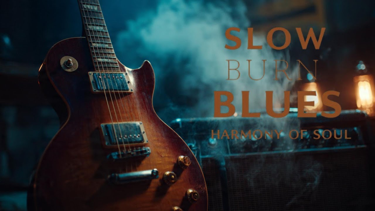 Slow Burn Blues – Midnight Guitar Instrumental | Harmony of Soul