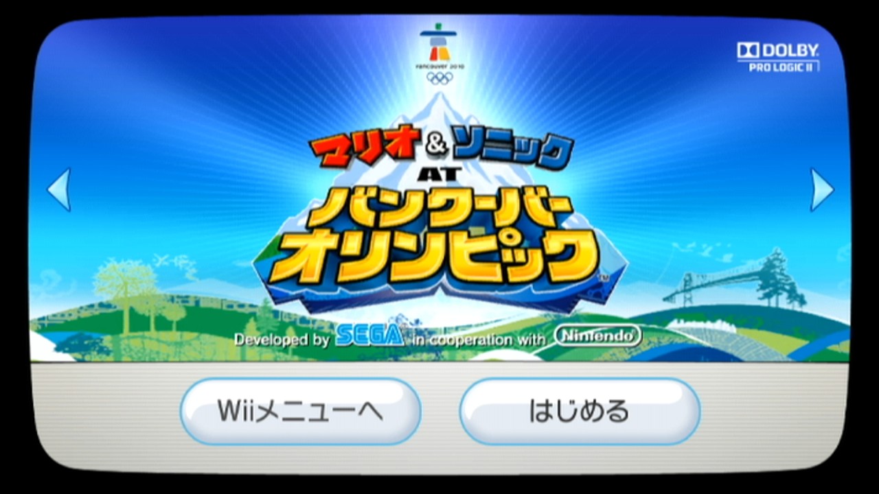 【Mario & Sonic at the Olympic Winter Games】