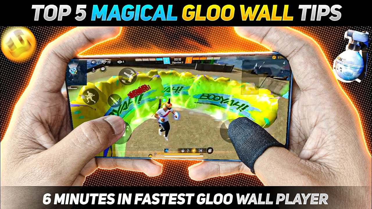 Top 3 Unique Style Gloo Wall Trick To God Level Gameplay | Fastest Gloo Wall Tricks No Talks About !