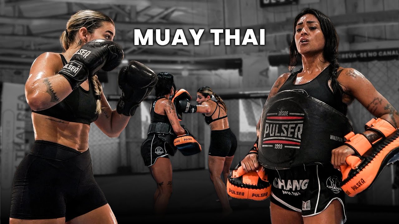 MUAY THAI É COISA DE HOMEM ?? | treino intenso / maria vieira
