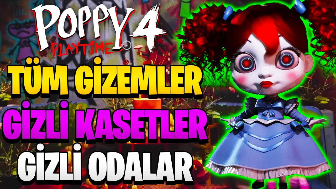 BİLMEDİĞİNİZ 10 Poppy Playtime Chapter 4 GİZEMİ!