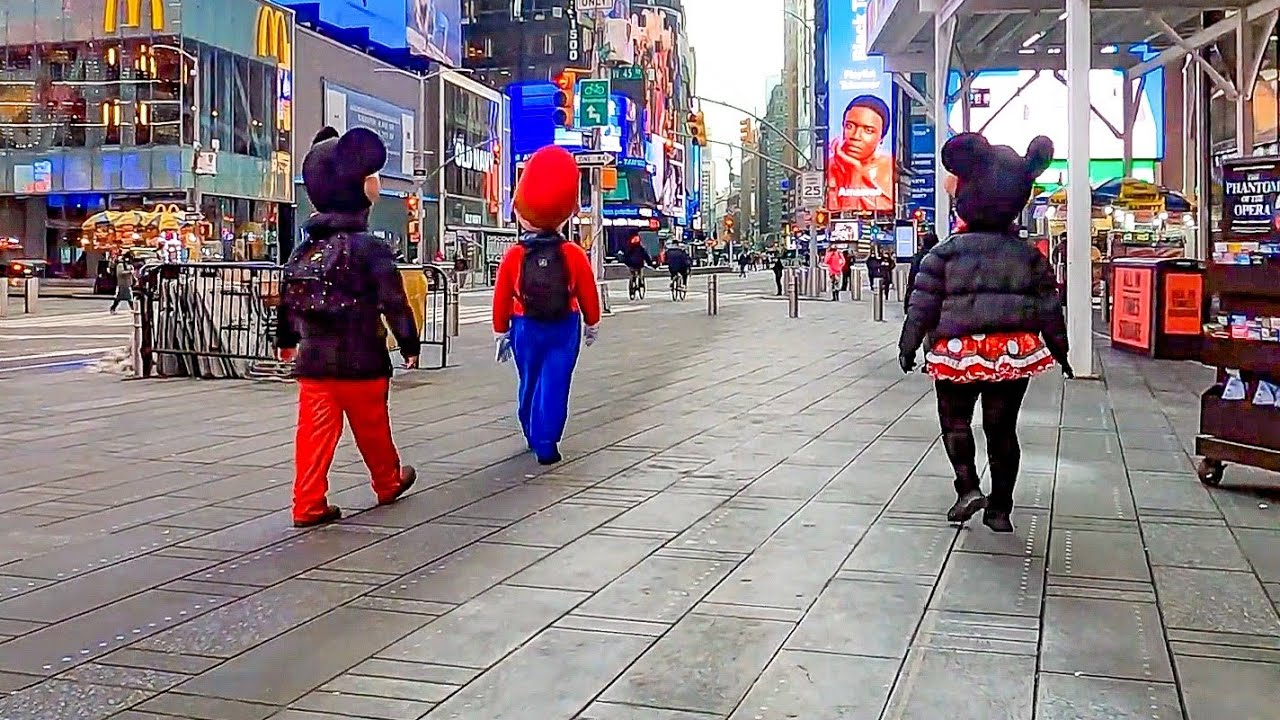 Times Square - NYC - February 2021