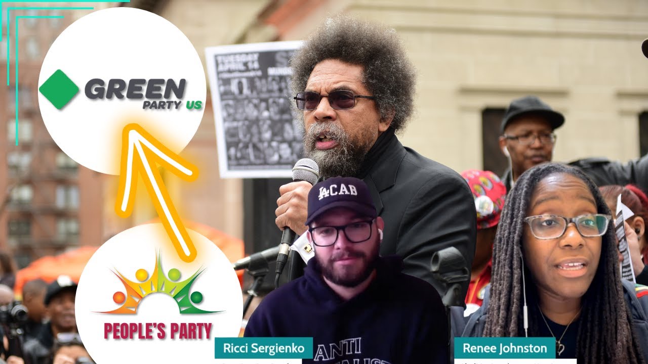 Cornel West 2024 and Behind the Scenes at the Peoples Party - Interview with Renee Johnston