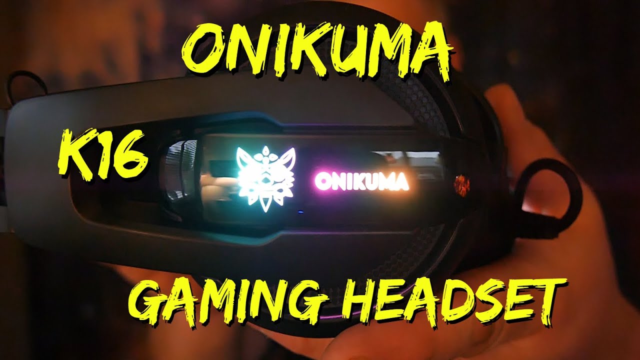 OniKuma K16 Gaming Headset