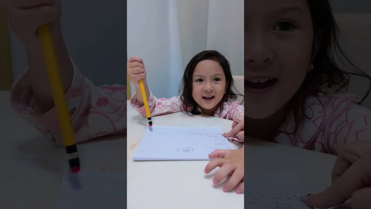 Learning fraction, time and writing numbers in words