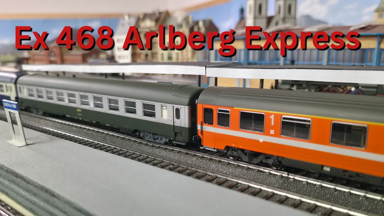 Ex D 468  Arlberg-Express um 1982