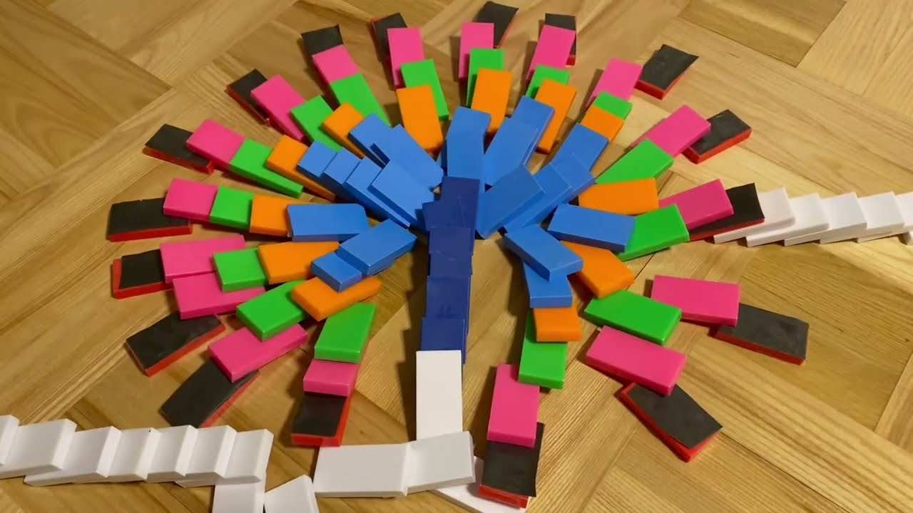 New 58 domino tricks🤩🤩🤩🤩