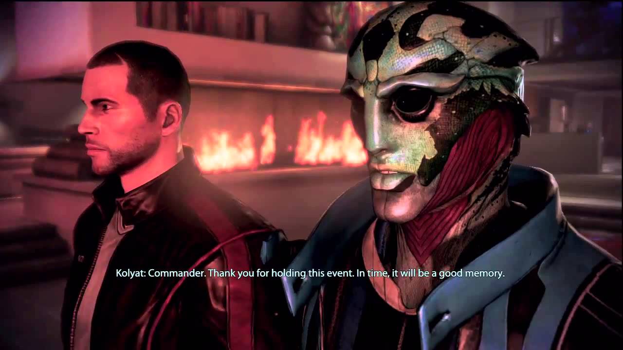 Mass Effect 3 : Thane krios Memorial Service