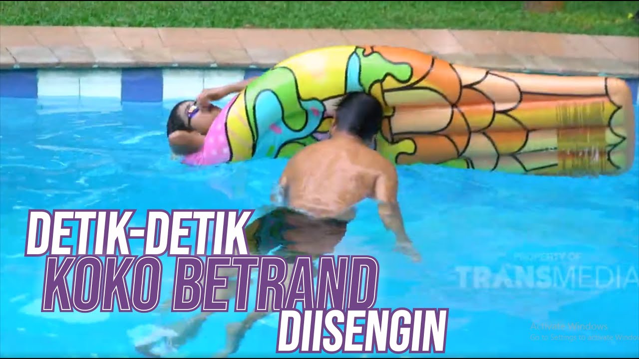 Seharian Jailin Koko Betrand Berenang, Cici Thalia Bahagia Banget | DIARY THE ONSU (17/6/20) P2