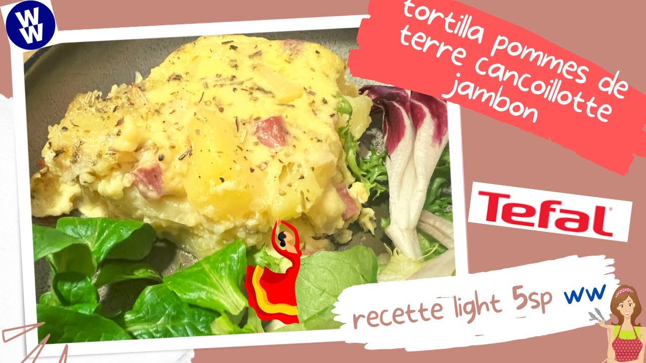 Recette Tortilla de pommes de terre  cancoillotte et jambon  avec le CAKE FACTORY (Sand Cook&Look)