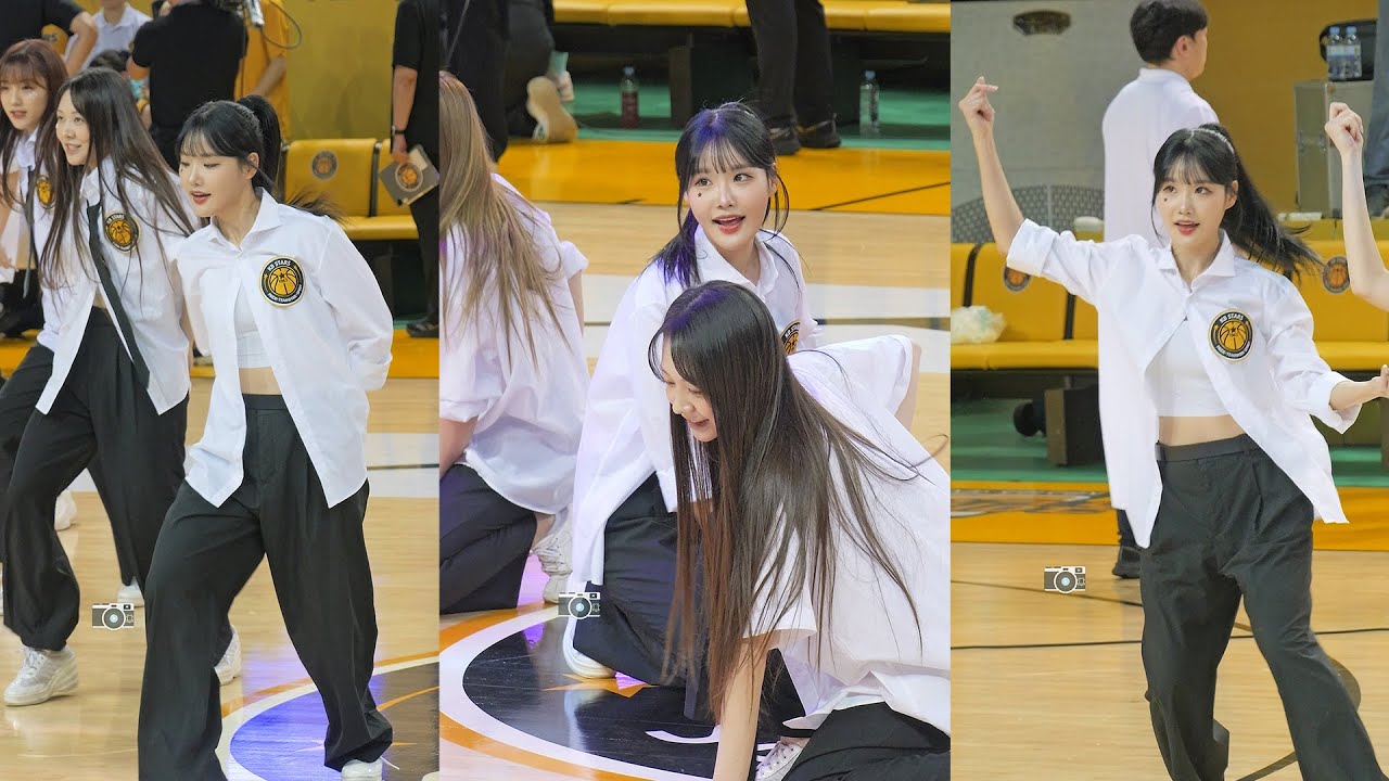 이쁜 치어리더가 으르렁으르렁 | 청주 KB스타즈 최홍라 치어리더 EXO 으르렁 | CheerLeader FanCAM 4K 60fps | 260202